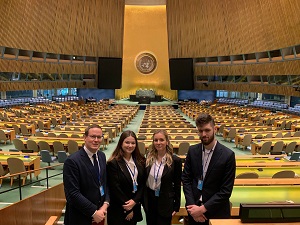 Wizyta studyjna studentów w siedzibie ONZ