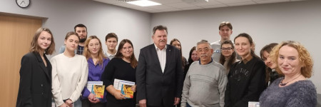 Spotkanie z działaczami Towarzystwa Słowaków oraz Ormiańskiego Towarzystwa Kulturalnego