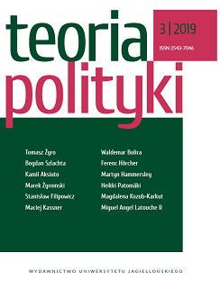 miniatura The third issue of the international magazine THEORY OF POLITICS