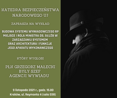 miniatura Budowa systemu wywiadowczego RP - wykład płk. Grzegorza Małeckiego